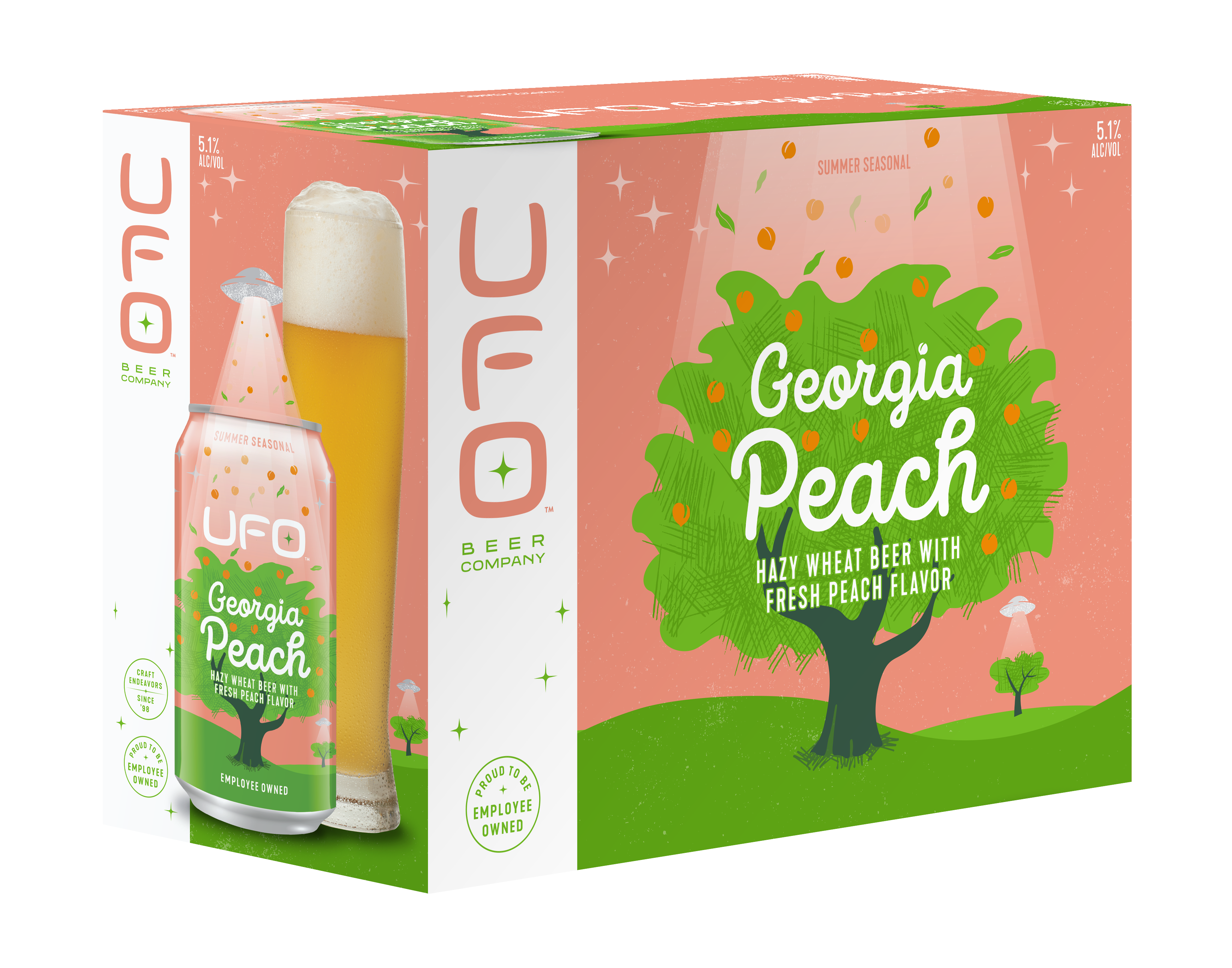 Georgia Peach 12 oz can 12 pack